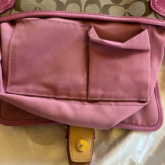 Coach Soho Pink Suede - Picture 12 of 15